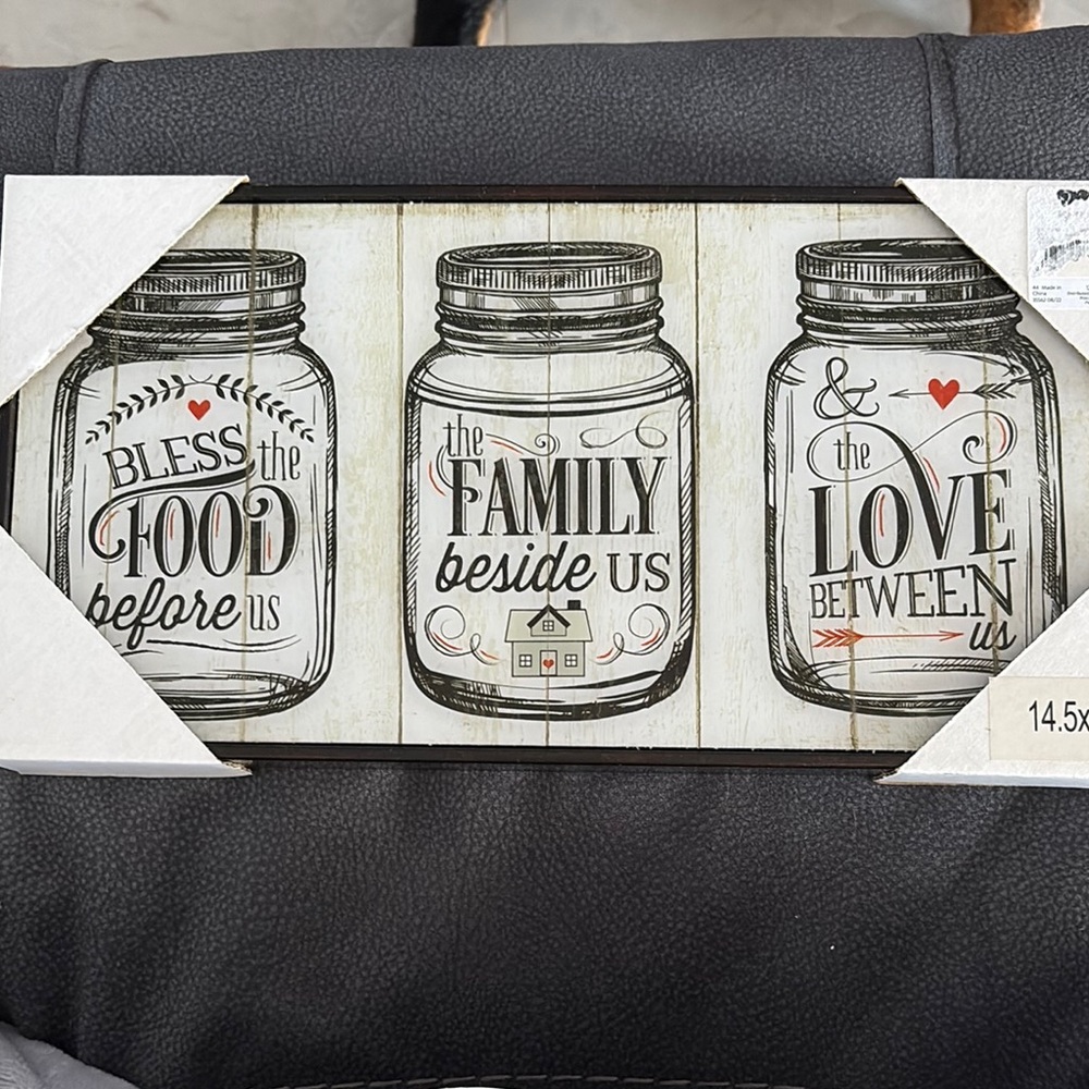 Rustic Mason Jar Wall Art
